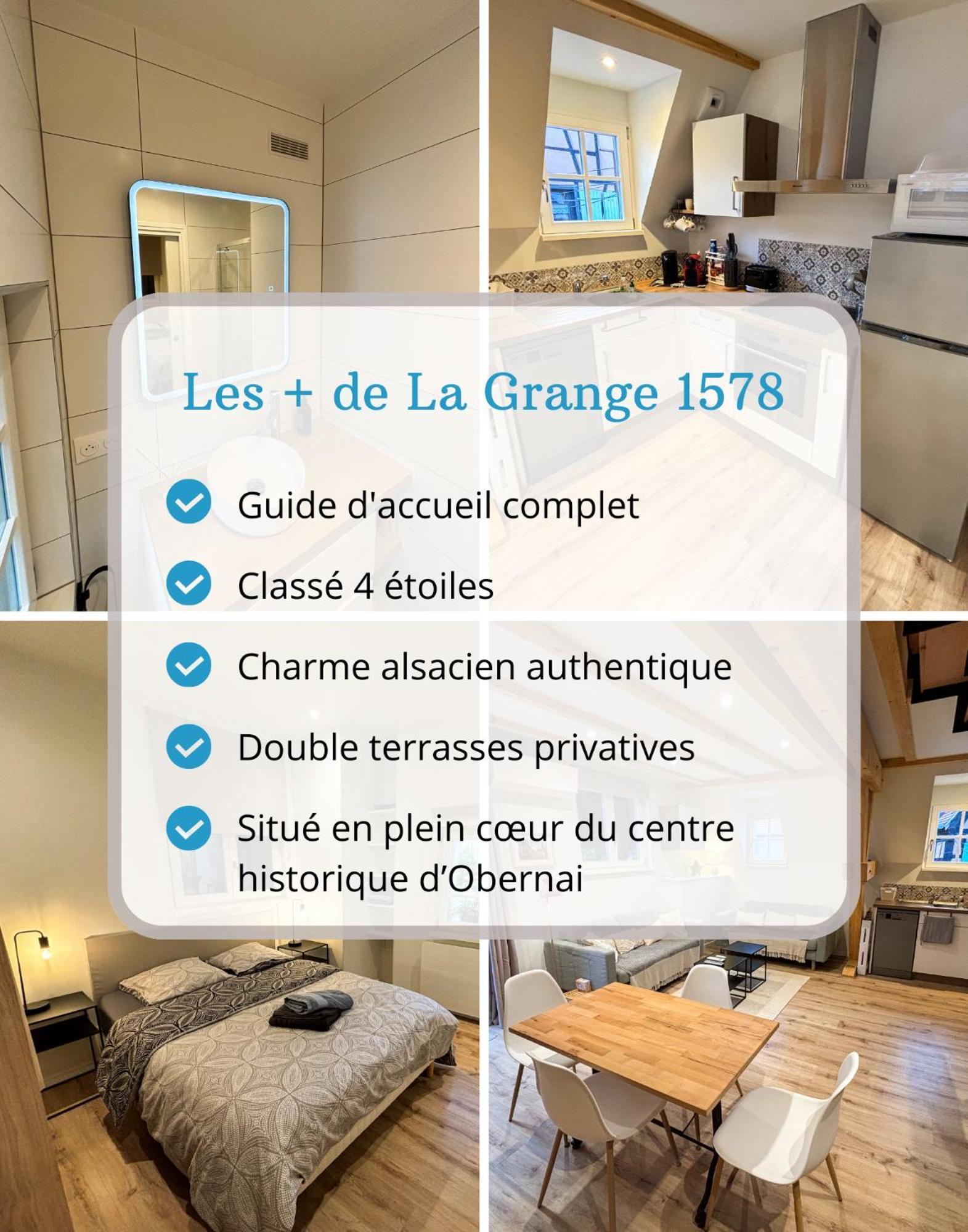 La Grange 1578 - Maison 4 Etoiles - Centre Ville - Commerce A Proximite โอแบร์เน ภายนอก รูปภาพ